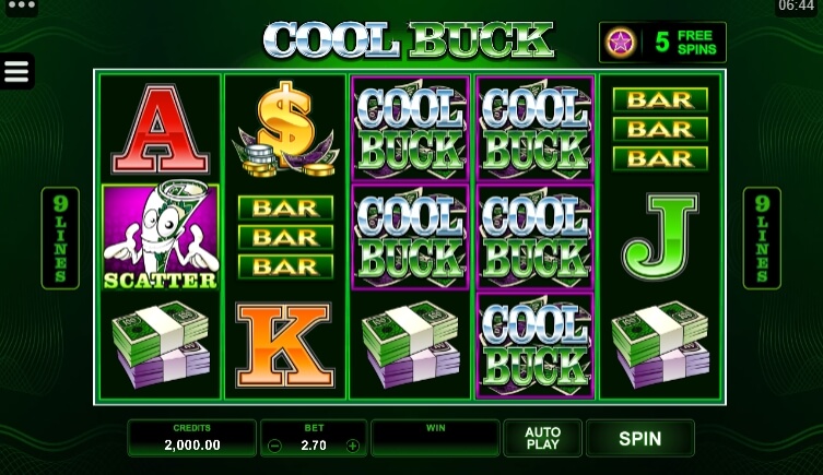 Cool Buck MICROGAMING joker slot