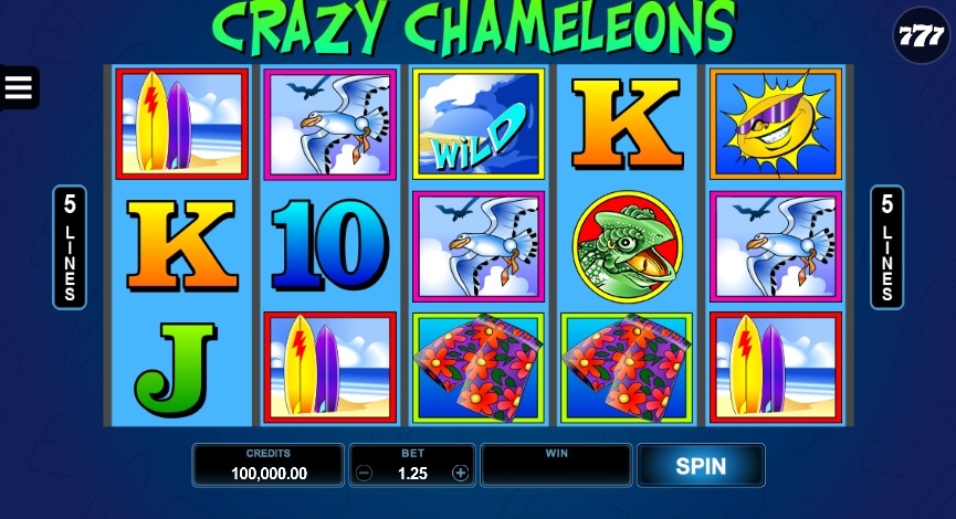Crazy Chameleons MICROGAMING joker123