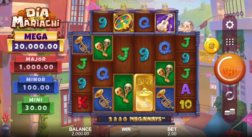 Dia del Mariachi Megaways MICROGAMING สล็อตโจ๊กเกอร์