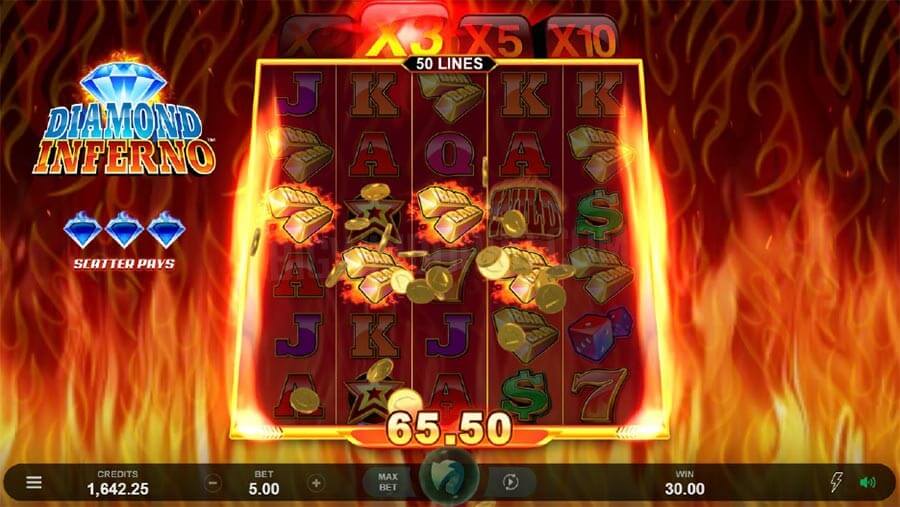 Diamond Inferno MICROGAMING joker slot 888
