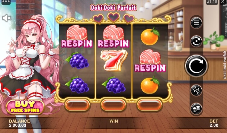 Doki Doki Parfait MICROGAMING โจ๊กเกอร์สล็อต
