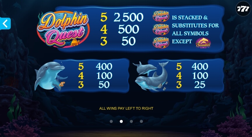 Dolphin Quest MICROGAMING joker123th