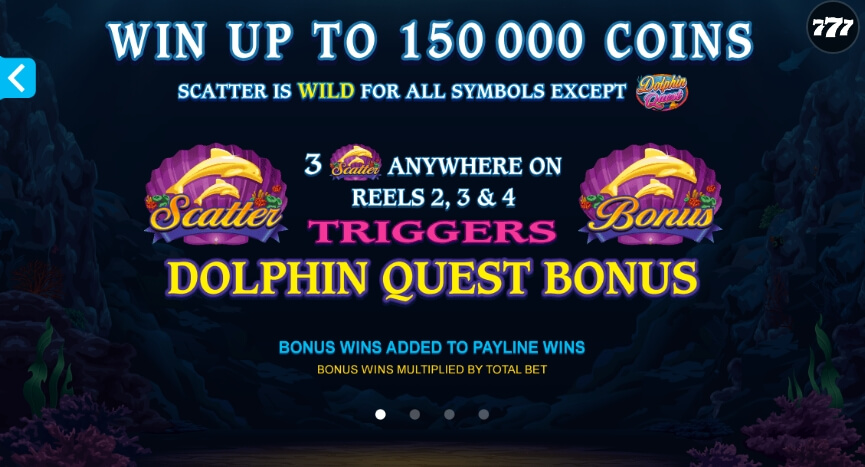 Dolphin Quest MICROGAMING สล็อต joker