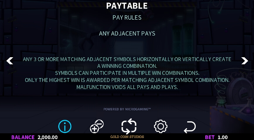 Dr. Wildshock Mad Loot Lab MICROGAMING สล็อตโจ๊กเกอร์ 123