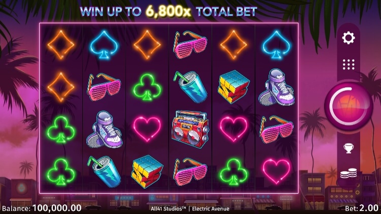 Electric Avenue MICROGAMING สล็อตโจ๊กเกอร์