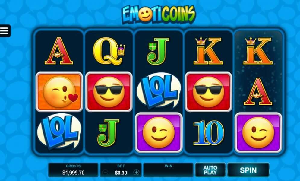 Emoticoins MICROGAMING joker slot