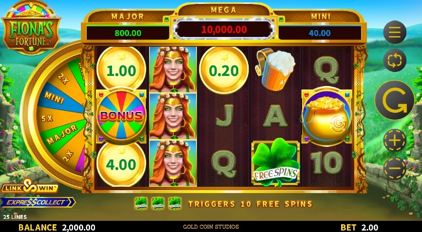 Fiona's Fortune MICROGAMING สล็อต joker