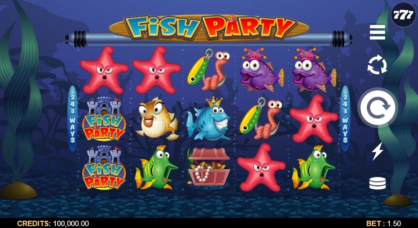Fish Party MICROGAMING สล็อตโจ๊กเกอร์