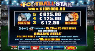 Football Star MICROGAMING joker สล็อต ฟรีเครดิต