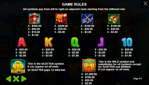 Jane Hunter And The Mask Of Montezum Pragmatic Play joker slot