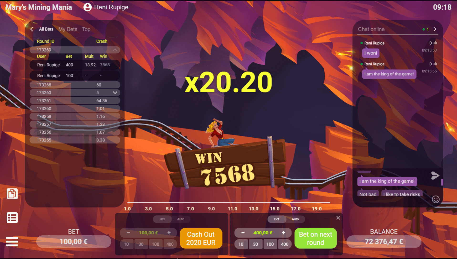 MARY'S MINING MANIA EVOPLAY สล็อต joker