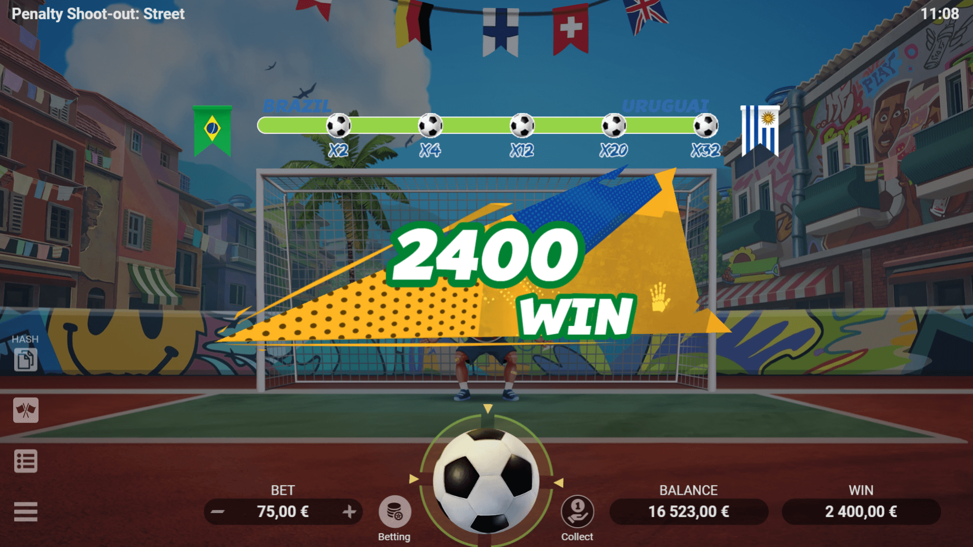 PENALTY SHOOT-OUT STREET EVOPLAY joker gaming