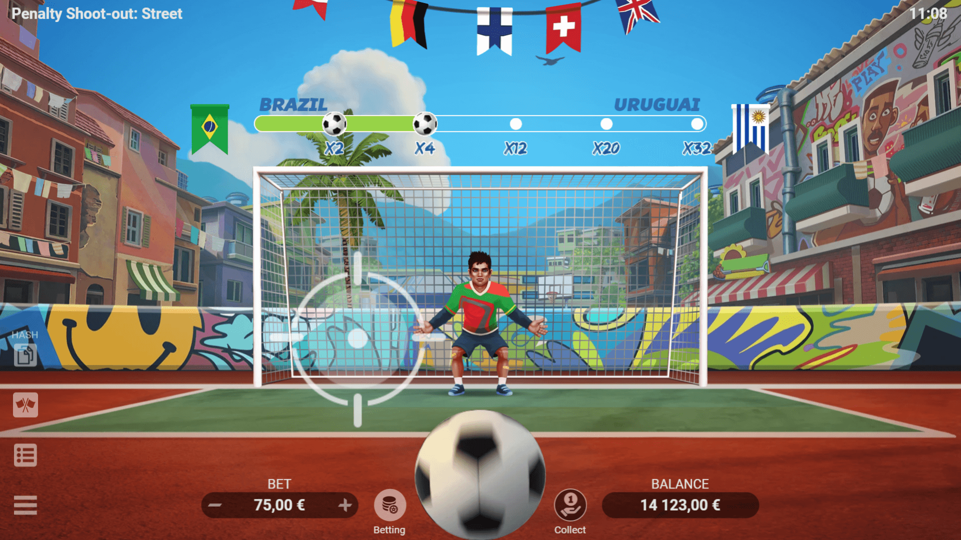 PENALTY SHOOT-OUT STREET EVOPLAY joker สล็อต 888