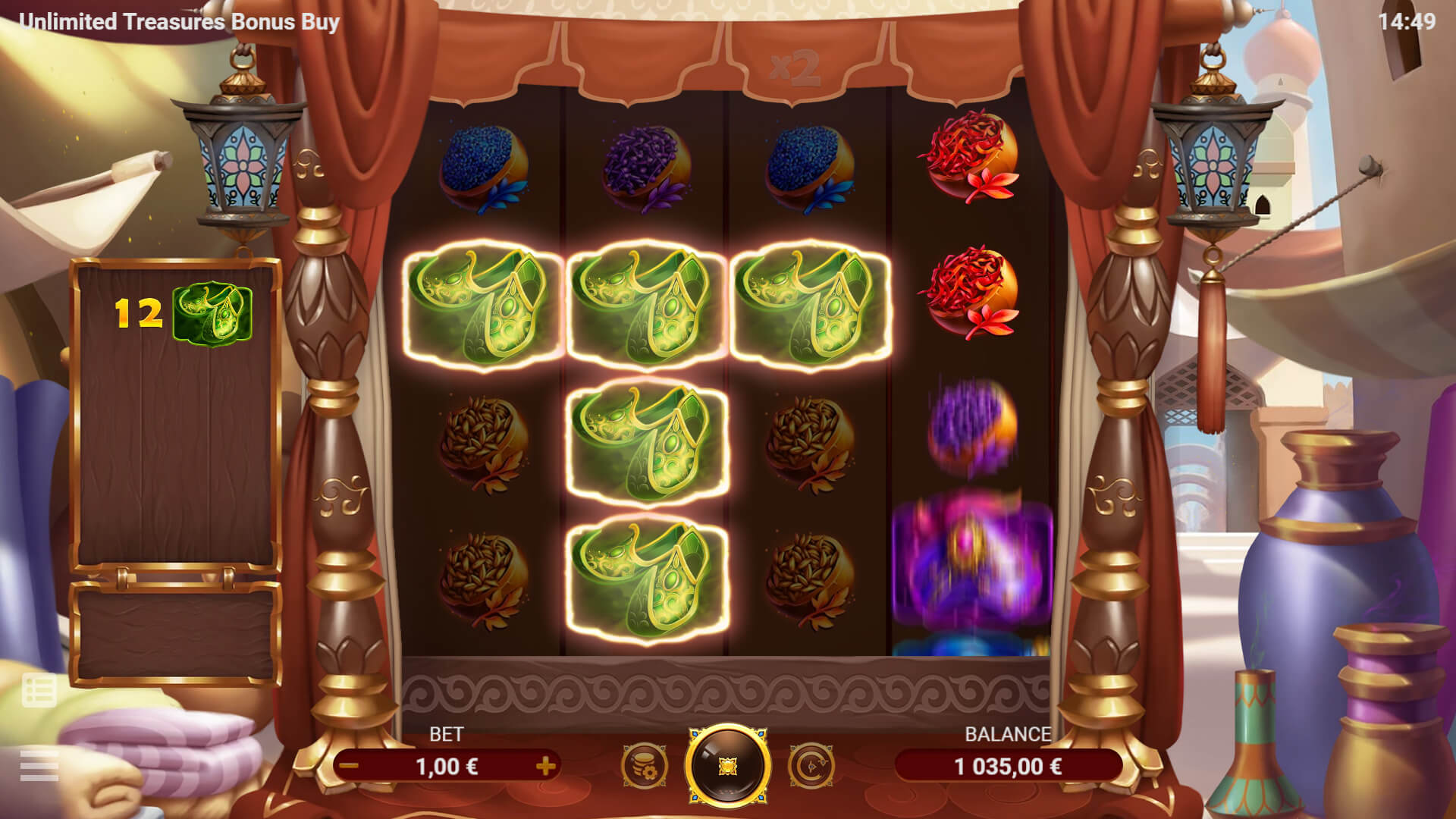 Unlimited Treasures Bonus Buy EVOPLAY joker888