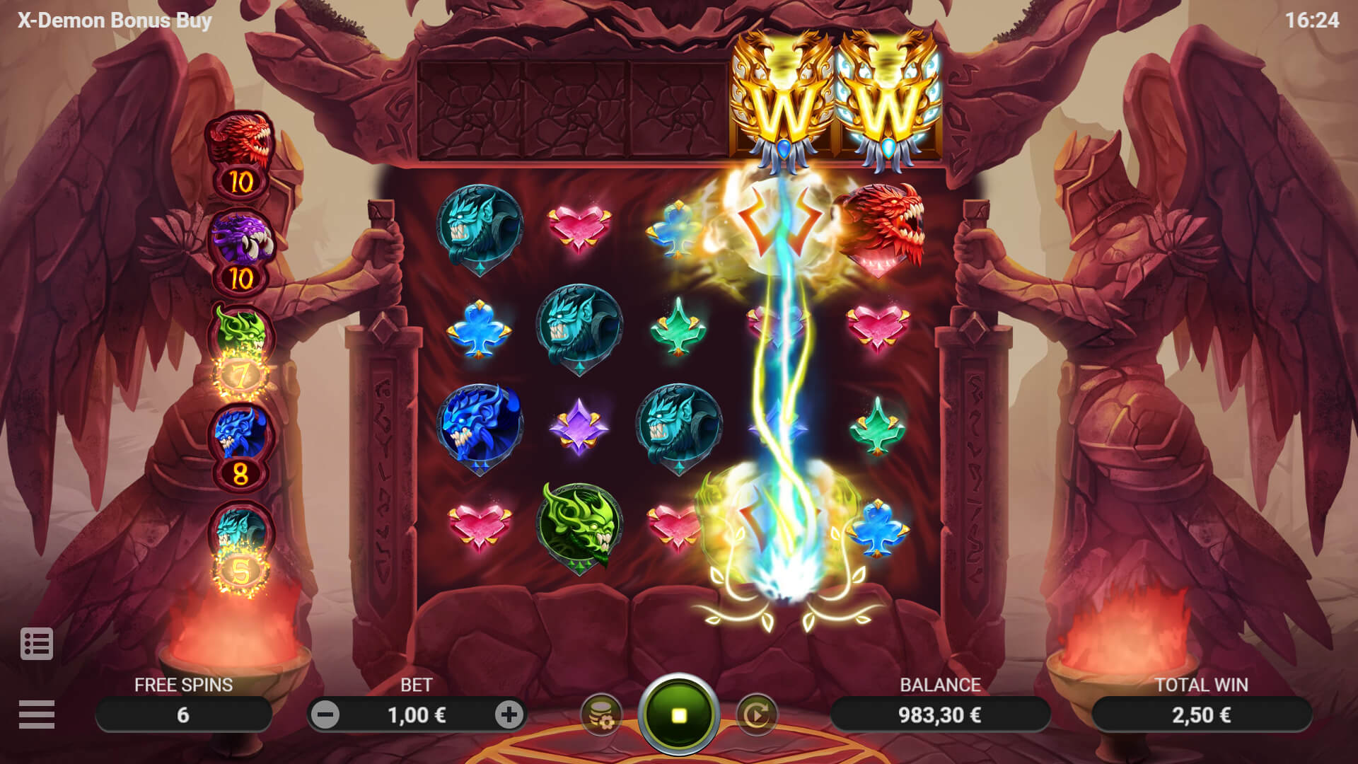 X-Demon Bonus Buy EVOPLAY โจ๊กเกอร์ 123