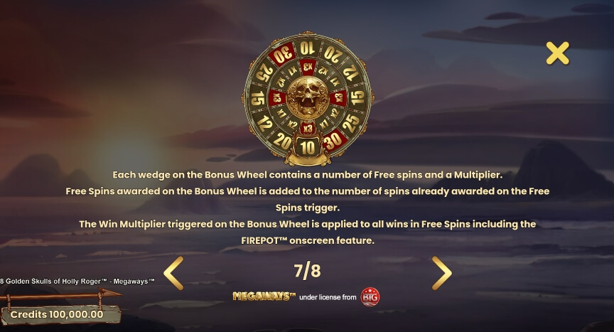 8 Golden Skulls Of The Holly Roger MICROGAMING ทางเข้า joker123