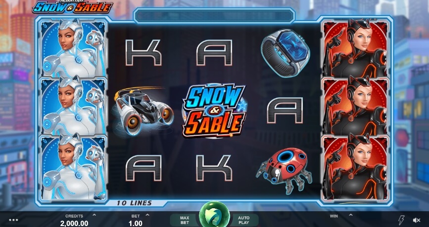 Action Ops Snow & Sable MICROGAMING joker slot
