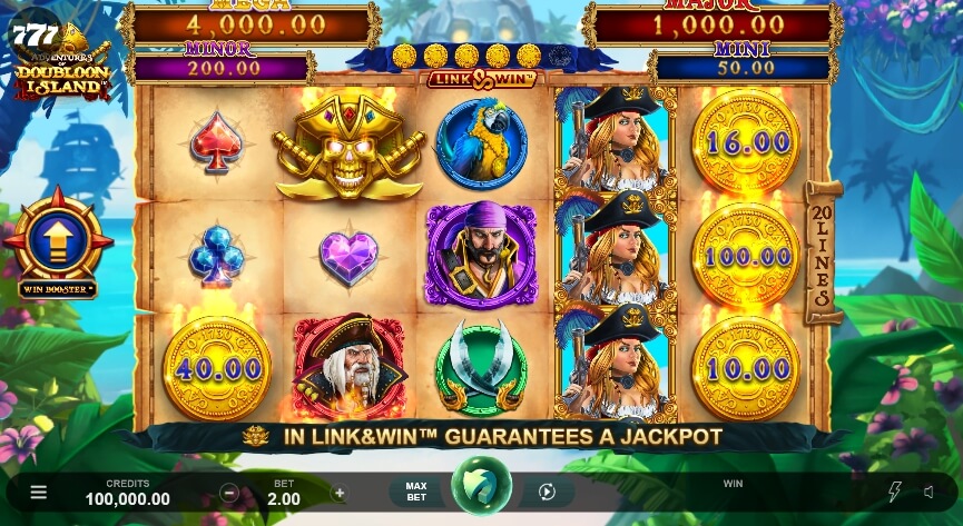 Adventures of Doubloon Island MICROGAMING joker gaming