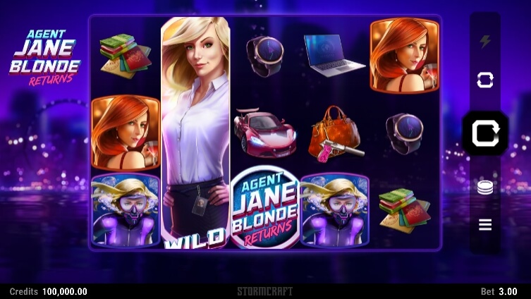 Agent Jane Blonde Returns MICROGAMING joker gaming