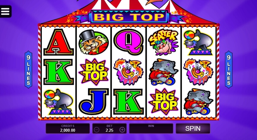 Big Top MICROGAMING สล็อต joker