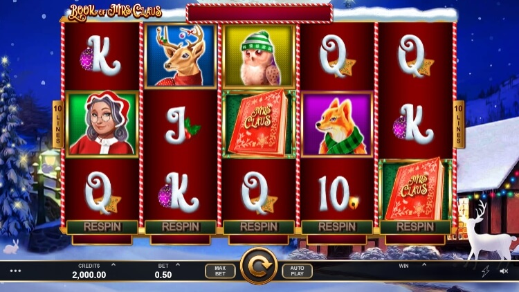 Book Of Mrs Claus MICROGAMING สล็อตโจ๊กเกอร์