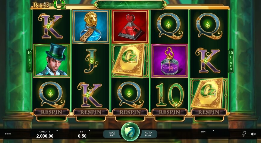 Book Of Oz MICROGAMING joker123th
