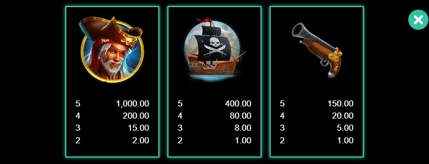 Book of Captain Silver MICROGAMING joker gaming
