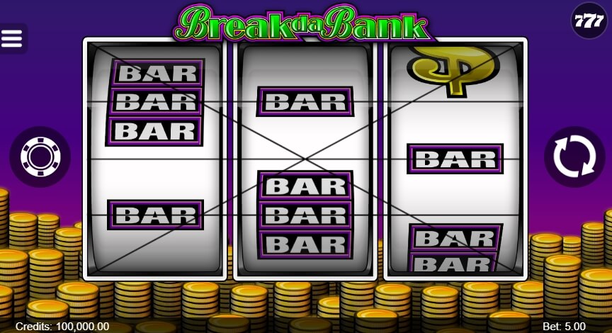 Break da Bank MICROGAMING joker slot