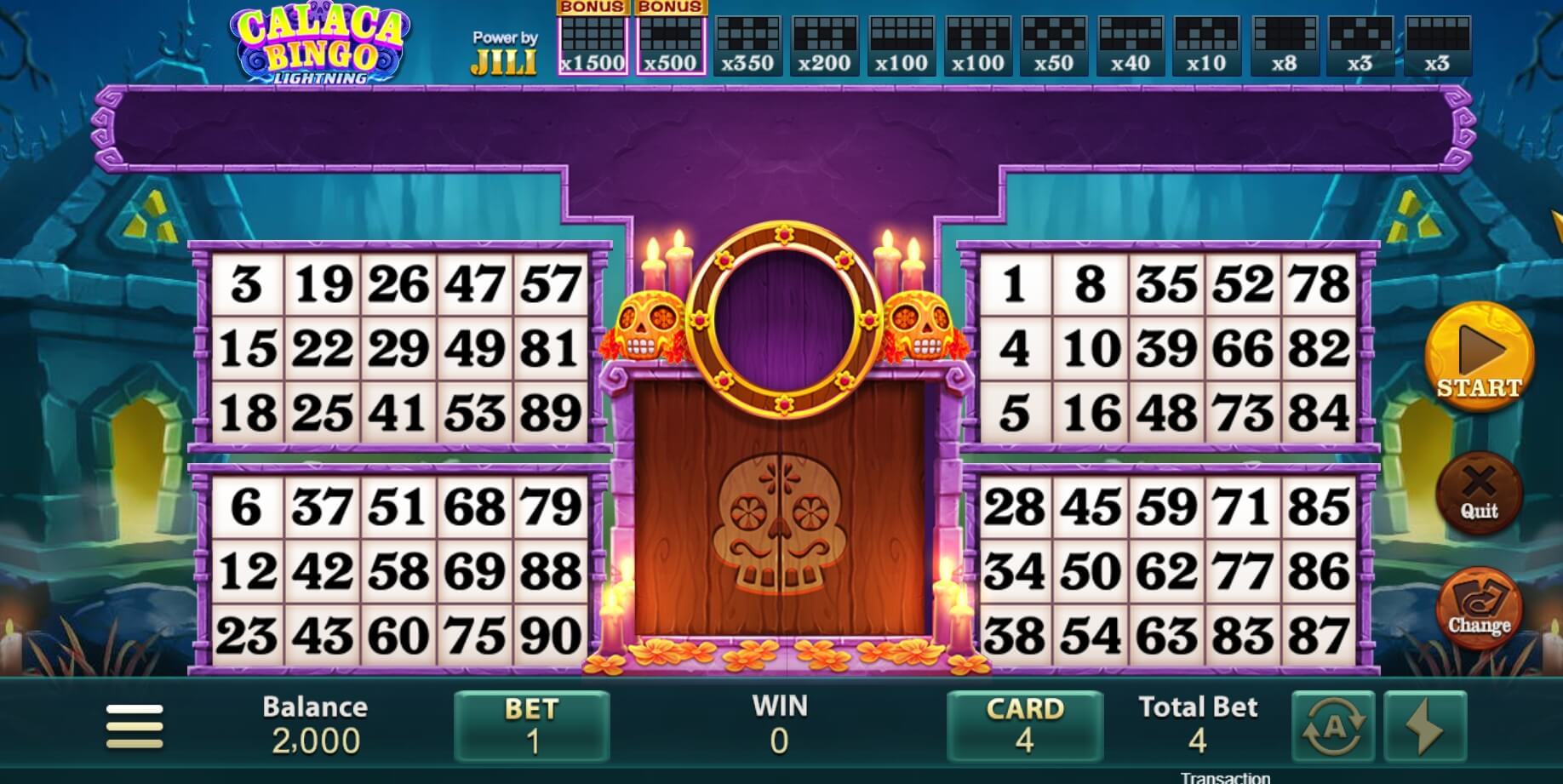 Calaca Bingo JILI joker gaming