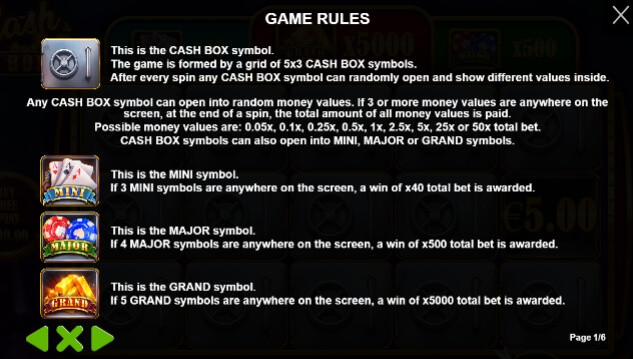 Cash Box Pragmatic Play joker slot