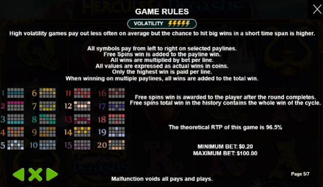 Hercules and Pegasus Pragmatic Play โจ๊กเกอร์ 123