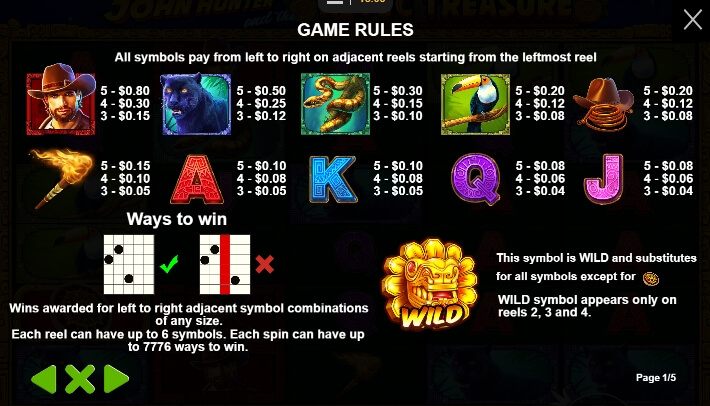 John Hunter And The Aztec Treasure Pragmatic Play joker gaming