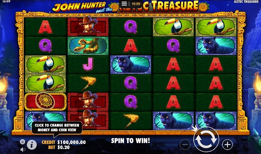 John Hunter And The Aztec Treasure Pragmatic Play joker slot