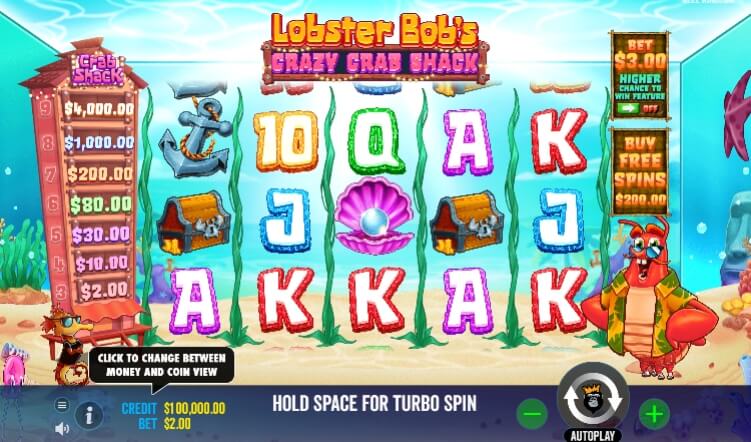 Lobster Bobs Crazy Crab Shack Pragmatic Play joker gaming