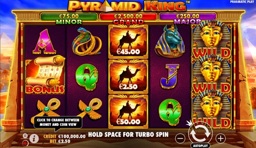 Pyramid King Pragmatic Play joker gaming