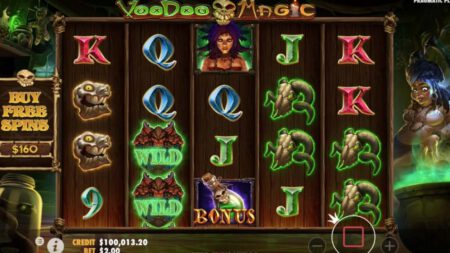 Voodoo Magic Pragmatic Play joker สล็อต ฟรีเครดิต