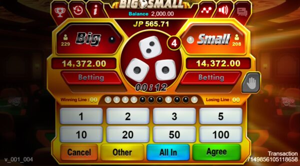 Big Small JILI สล็อตโจ๊กเกอร์