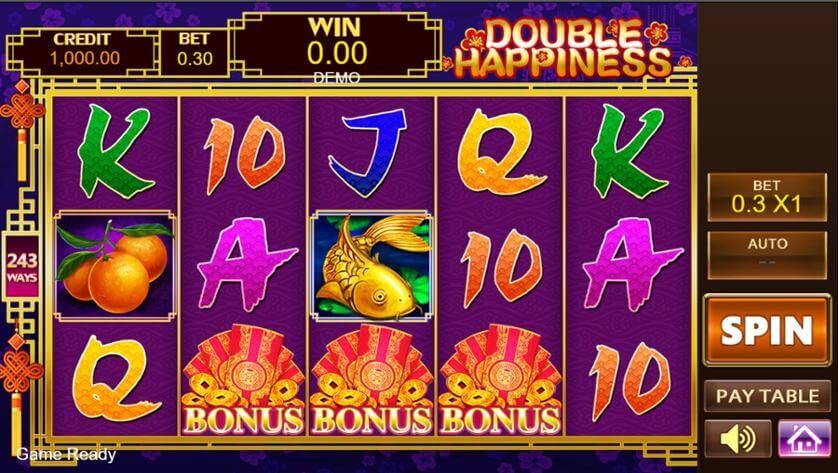 Double Happiness SimplePlay สล็อตโจ๊กเกอร์
