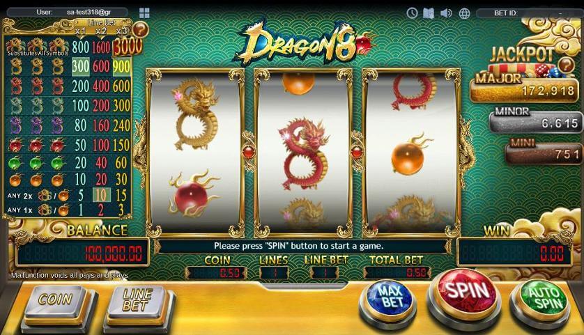 Dragon8 SimplePlay สล็อต joker