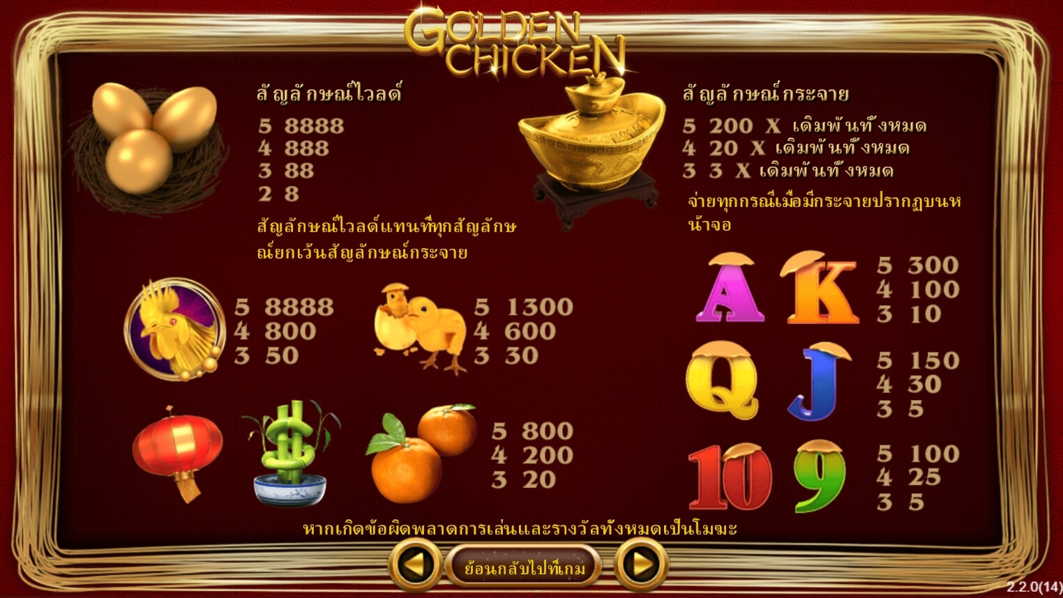 Golden Chicken SimplePlay joker888
