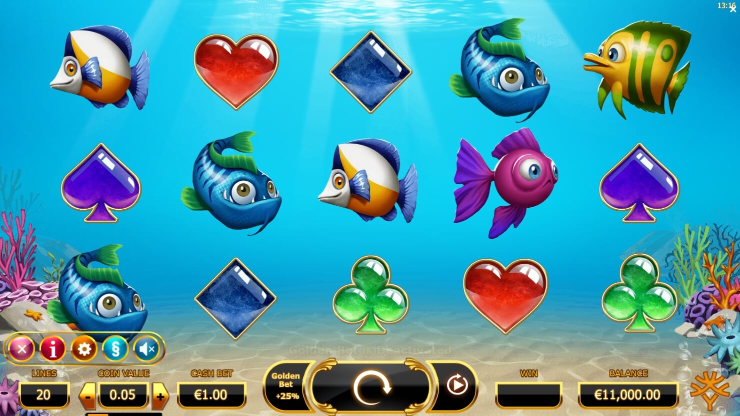 Golden Fish Tank Yggdrasil joker slot