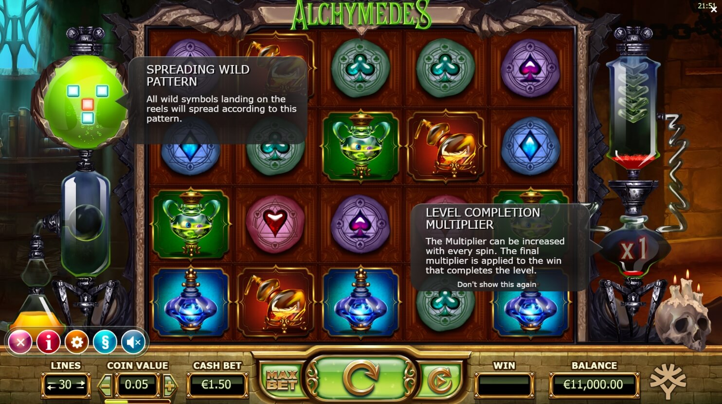 Alchymedes Yggdrasil joker gaming