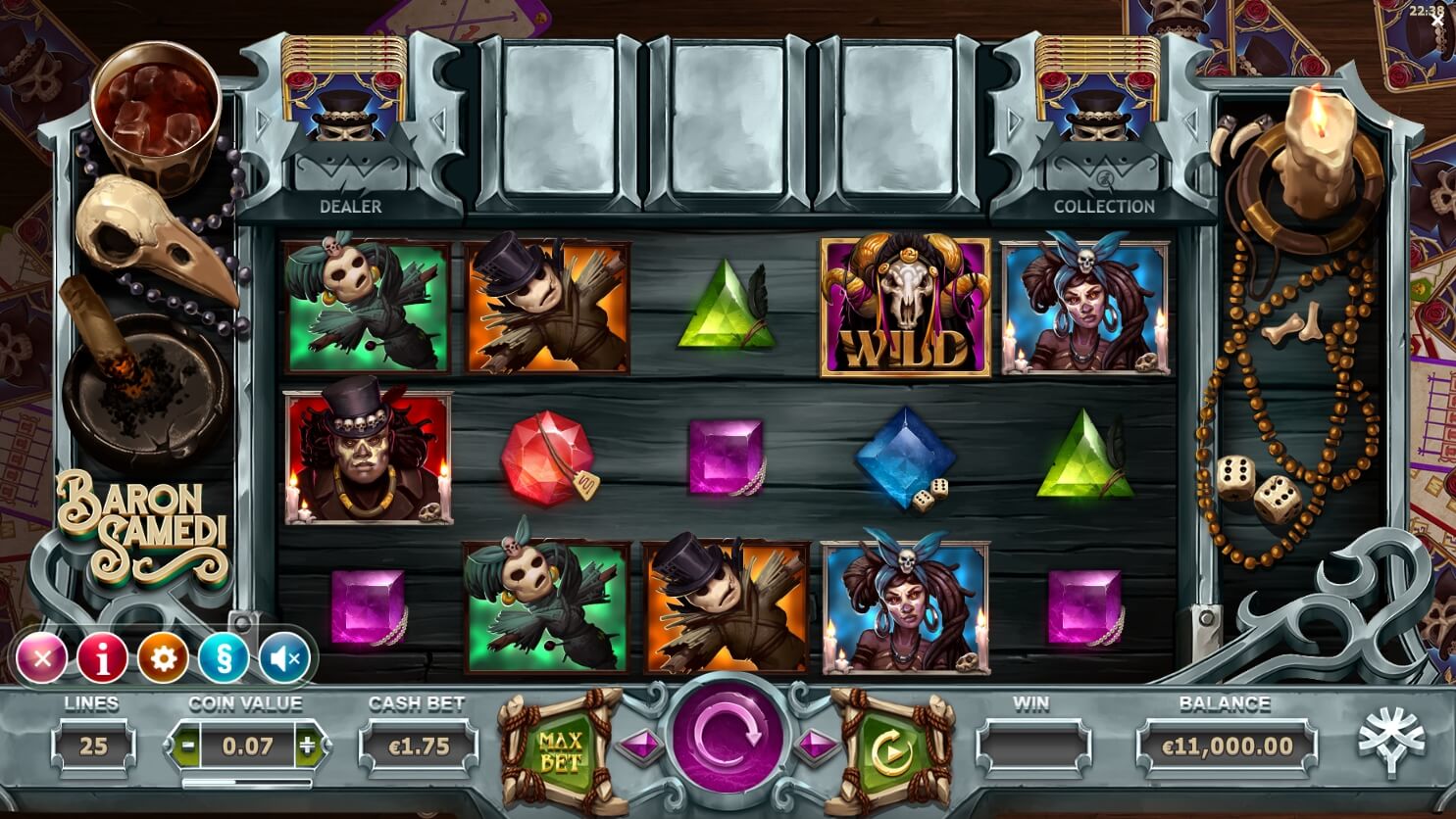 Baron Samedi Yggdrasil สล็อตโจ๊กเกอร์