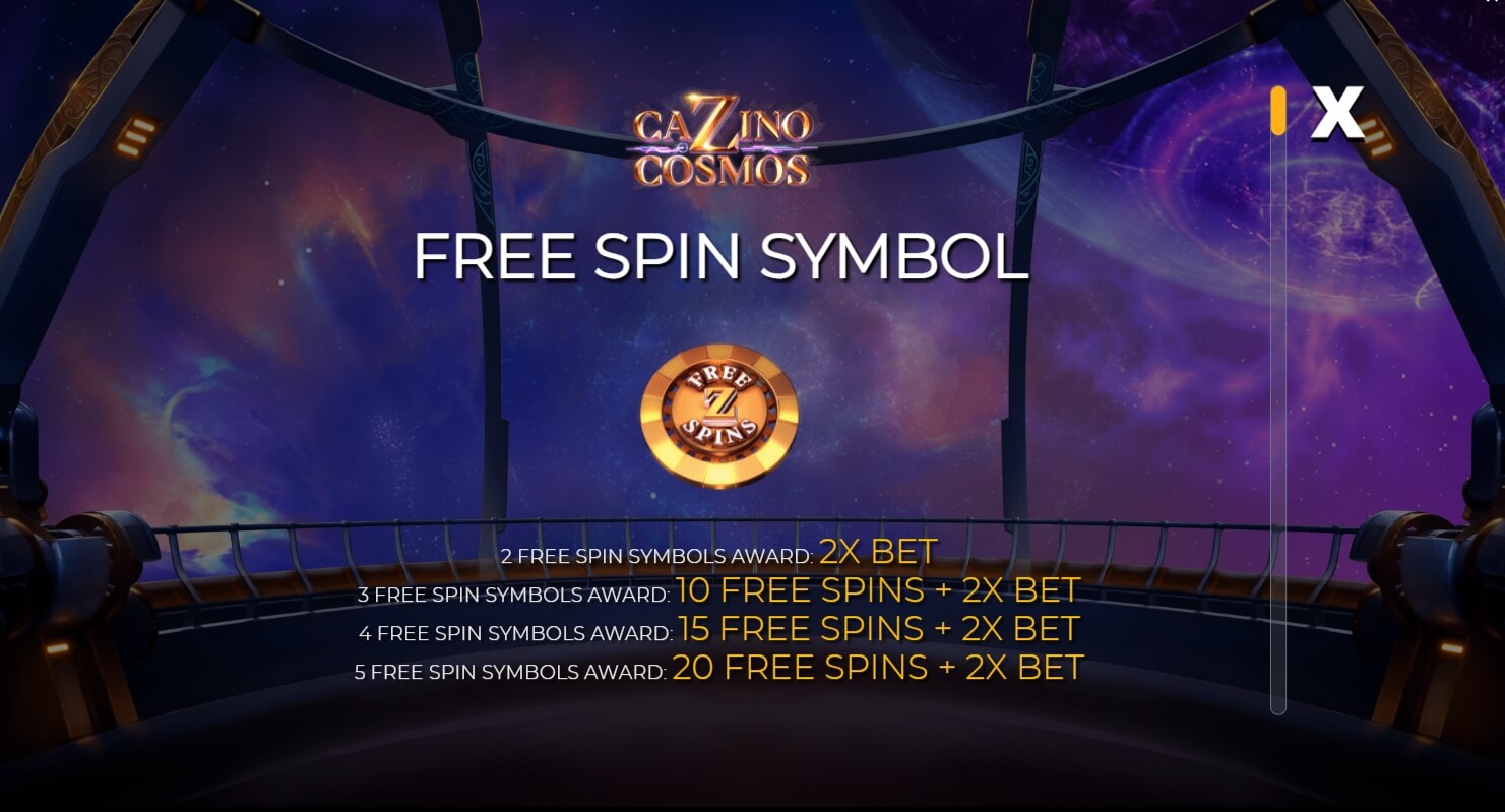 Cazino Cosmos Yggdrasil joker slot