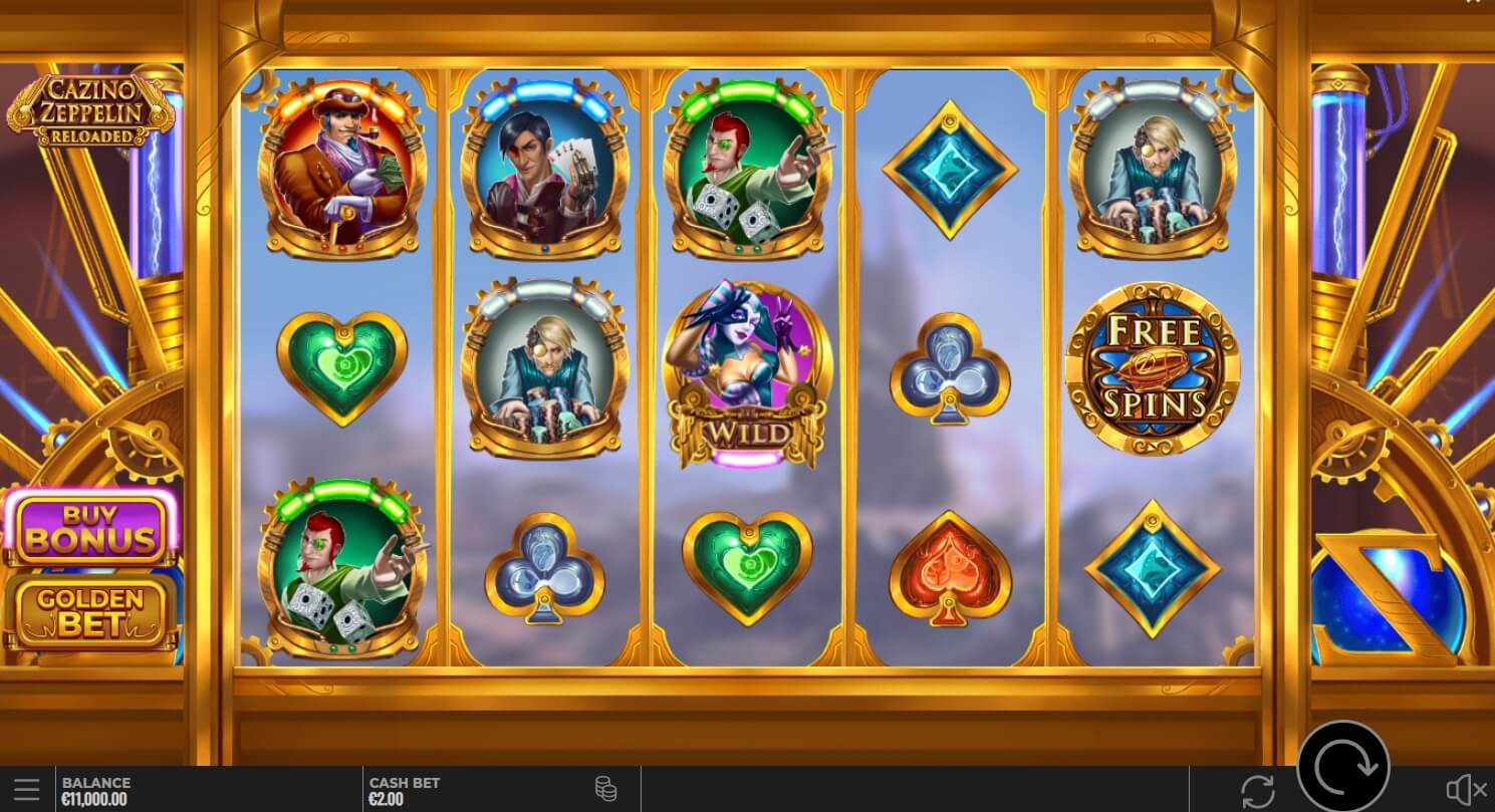 Cazino Zeppelin Reloaded Yggdrasil joker slot