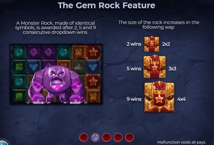 Gem Rocks Yggdrasil joker888