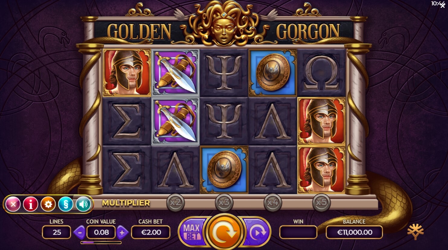Golden Gorgon Yggdrasil joker slot