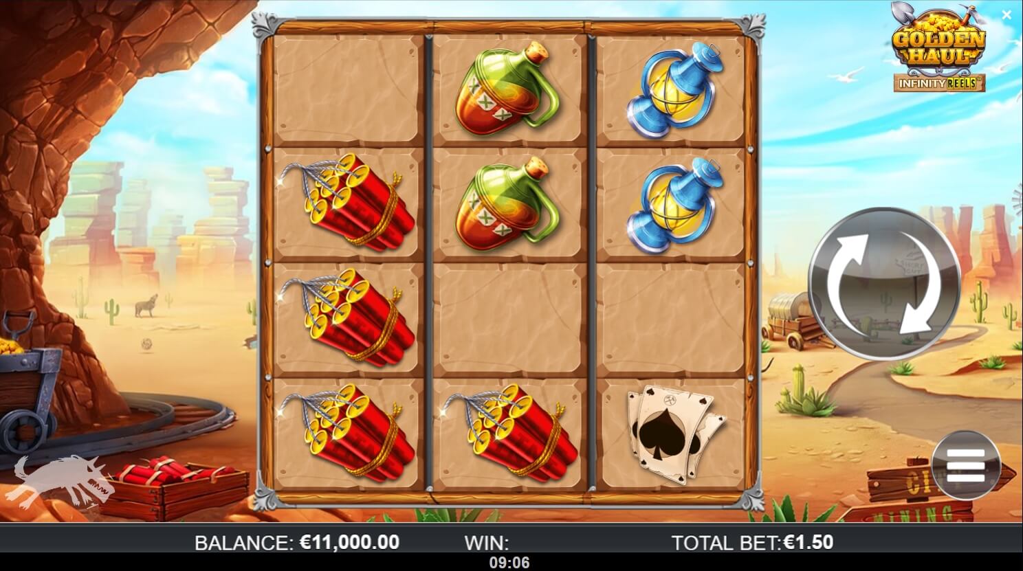Golden Haul Infinity Reel Yggdrasil สล็อตโจ๊กเกอร์