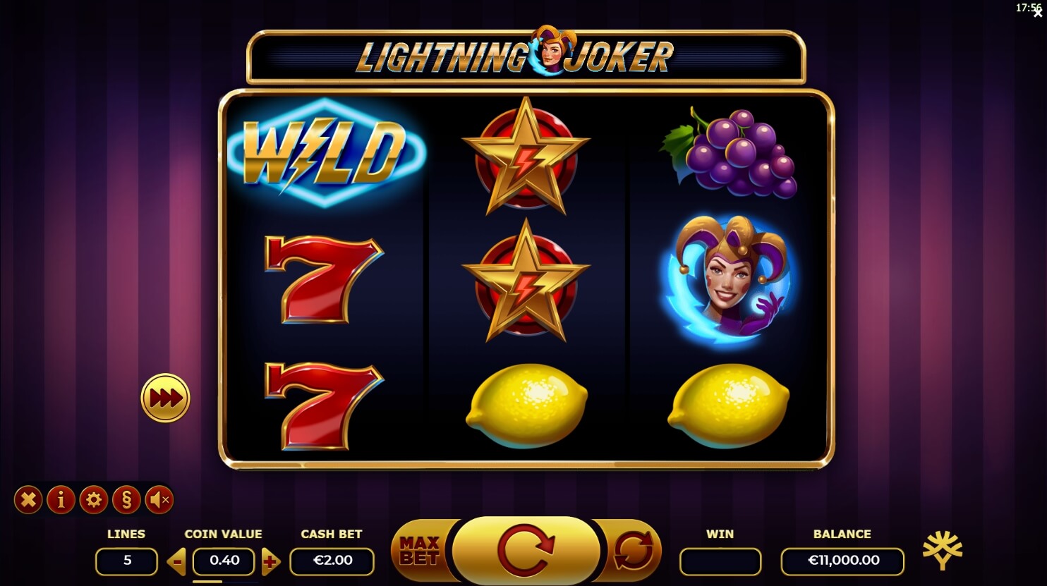 Lightning Joker Yggdrasil joker slot