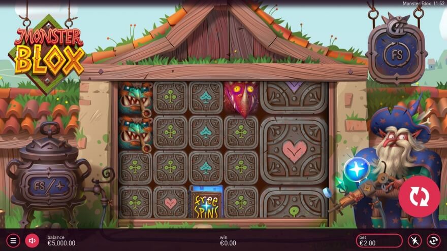 Monster Blox Gigablox Yggdrasil joker slot